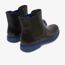 Camper Black Ankle Boots Mens - Neuman Online Ireland | IYMAV0136